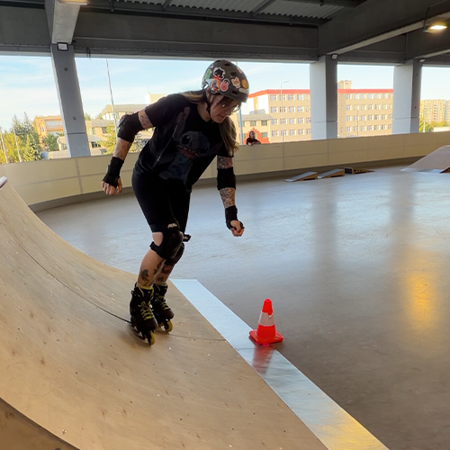 Nauka jazdy na rolkach w Olsztynie - Freeskate Gr. Śr-Zaawans.